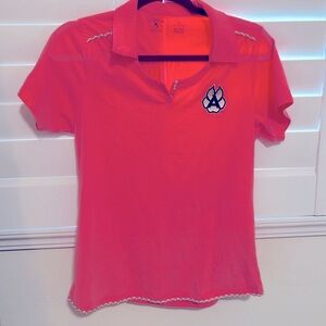 Antigua Arizona Coyotes Wmn’s Golf Shirt 👚 size Large Rare Find !